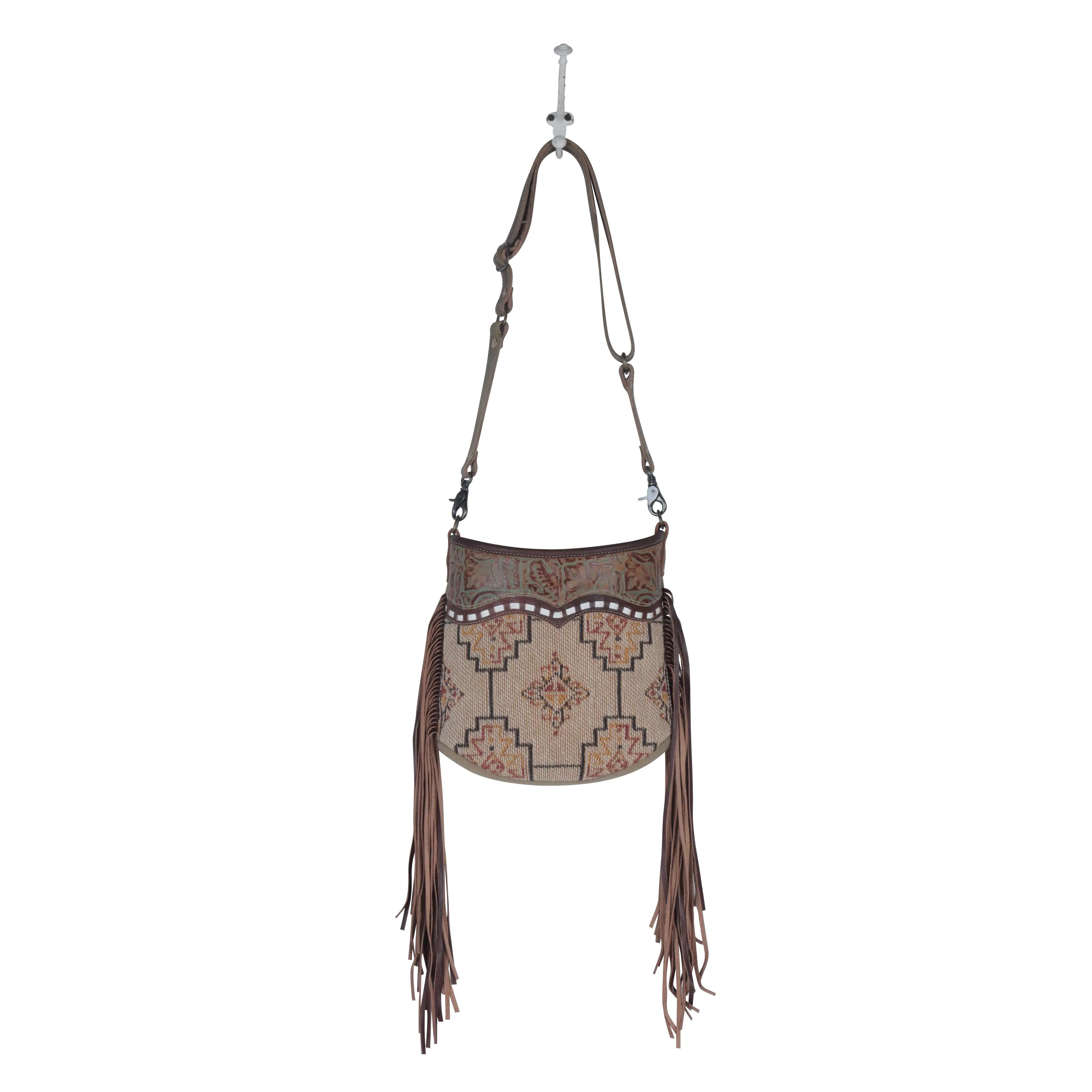 Misty Brown Shoulder Bag sold by Myra Bag product image thumbnail 4