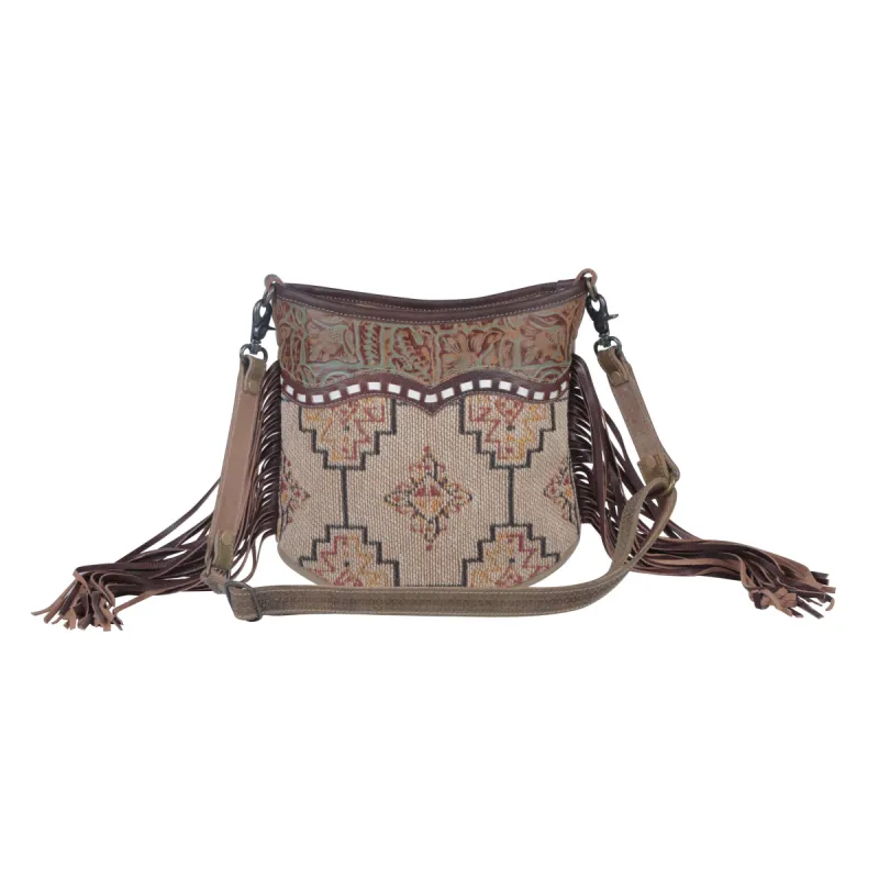 Misty Brown  Shoulder  Bag sold by Myra Bag