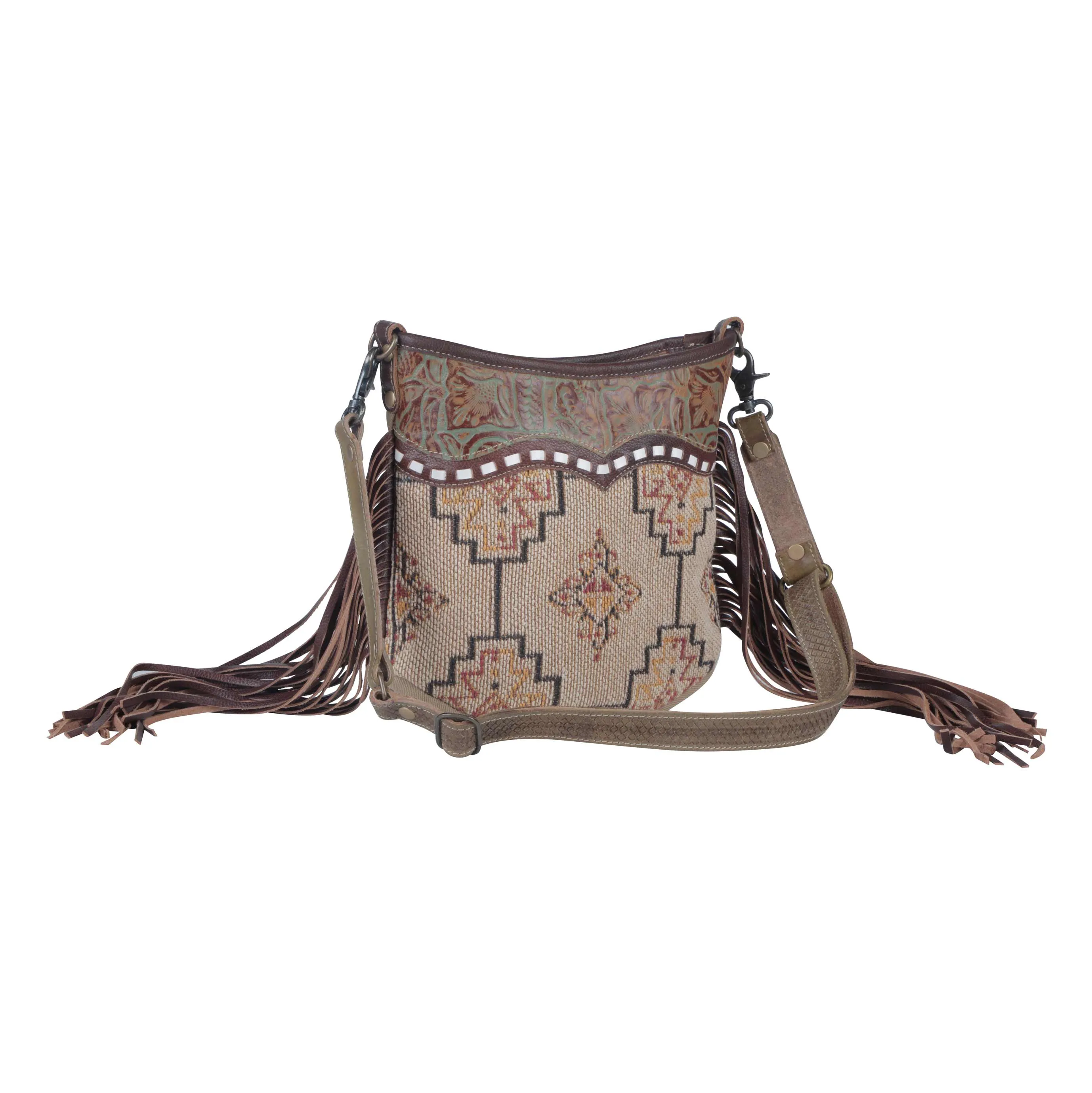 Misty Brown Shoulder Bag sold by Myra Bag product image thumbnail 2