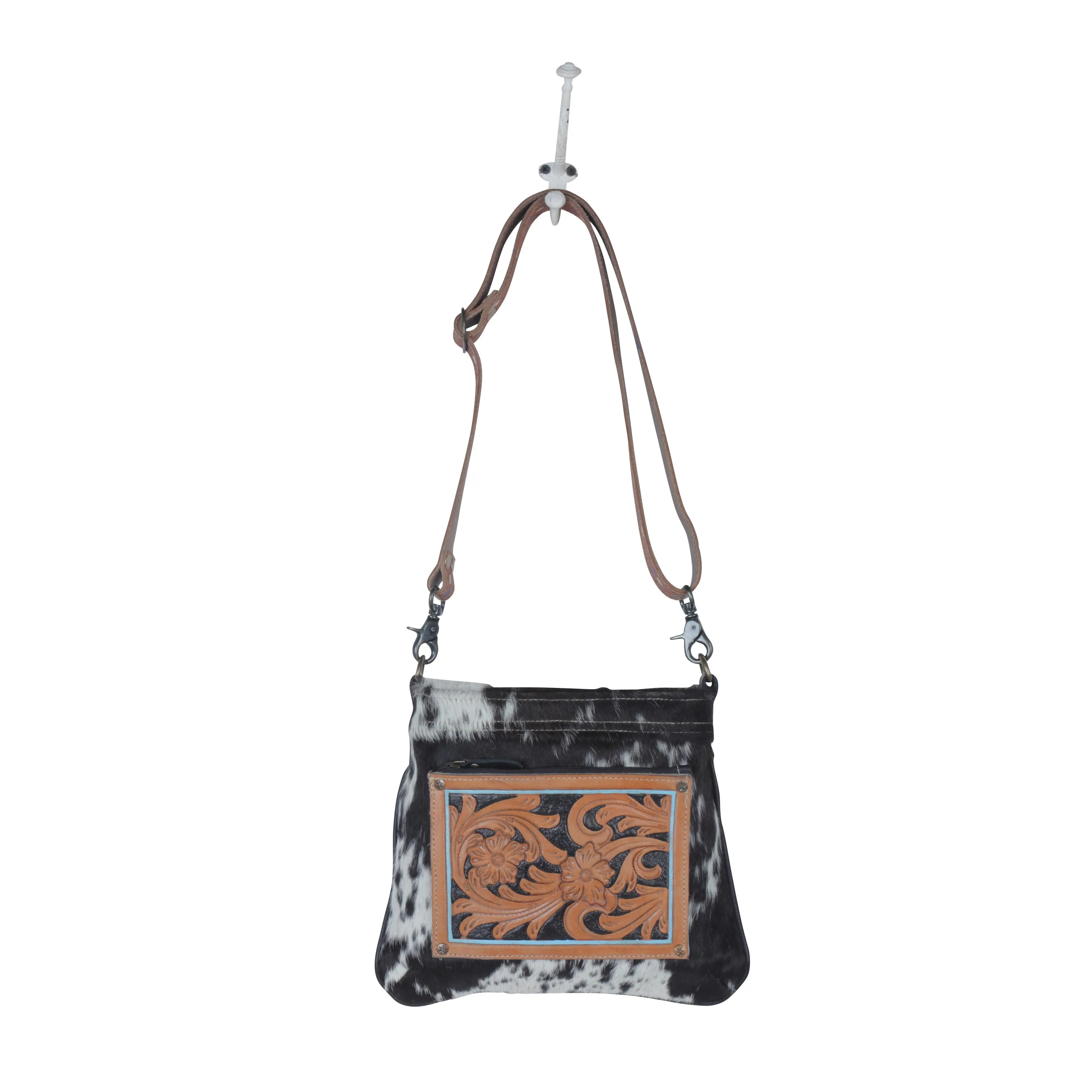 Lush Hand-Tooled Bag sold by Myra Bag product image thumbnail 4