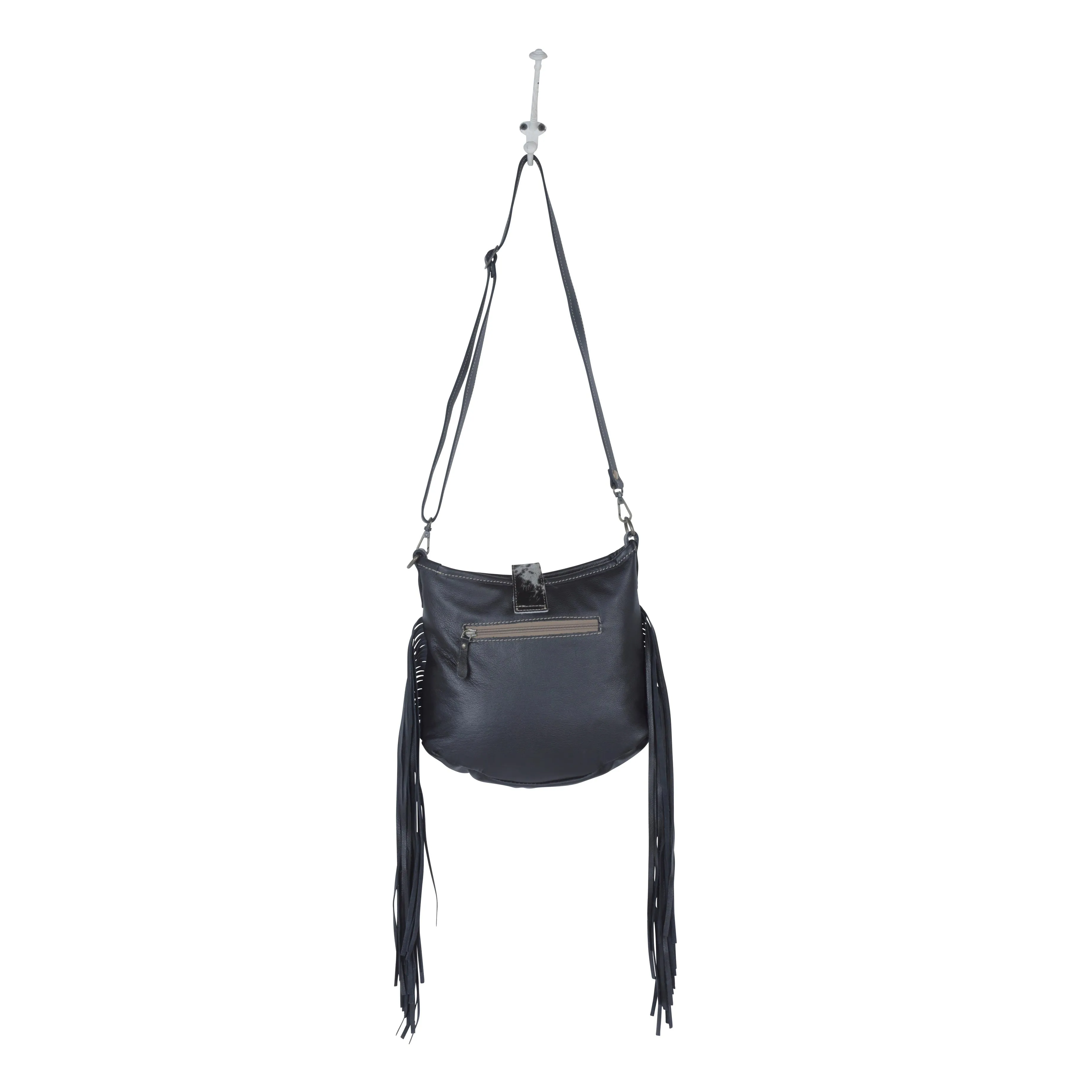 Sapphire Vines Leather & Hairon Bag sold by Myra Bag product image thumbnail 5