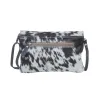 Blue Crescent  Hand-Tooled Bag sold by Myra Bag