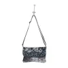 Blue Crescent  Hand-Tooled Bag sold by Myra Bag