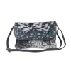 Blue Crescent  Hand-Tooled Bag sold by Myra Bag