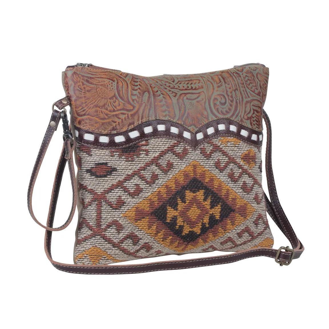 Lilies Small & Crossbody Bag sold by Myra Bag