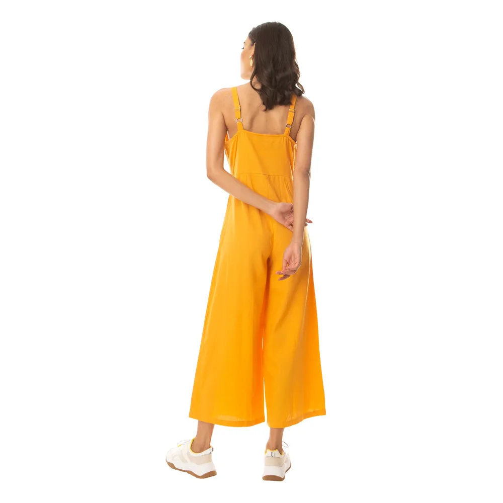 Mustard Blaze Jumpsuit sold by Myra Bag product image thumbnail 4