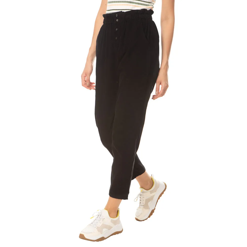 Corduroy Textured Black Pants sold by Myra Bag product image thumbnail 4