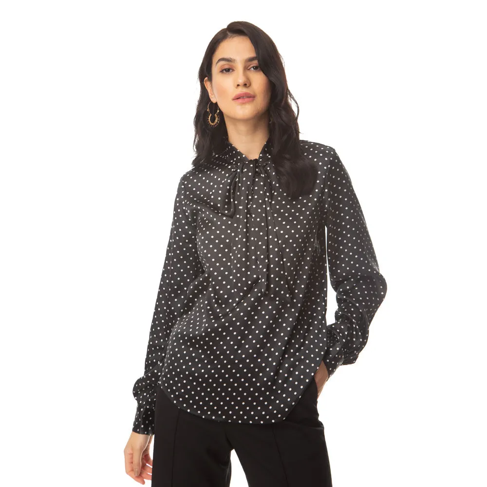 Polka Galore Bow Top sold by Myra Bag product image thumbnail 3