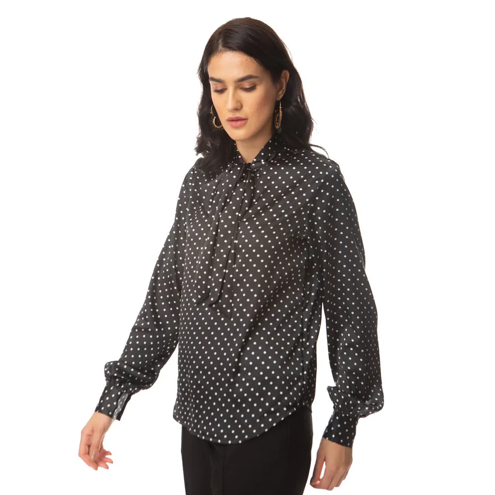 Polka Galore Bow Top sold by Myra Bag product image thumbnail 4