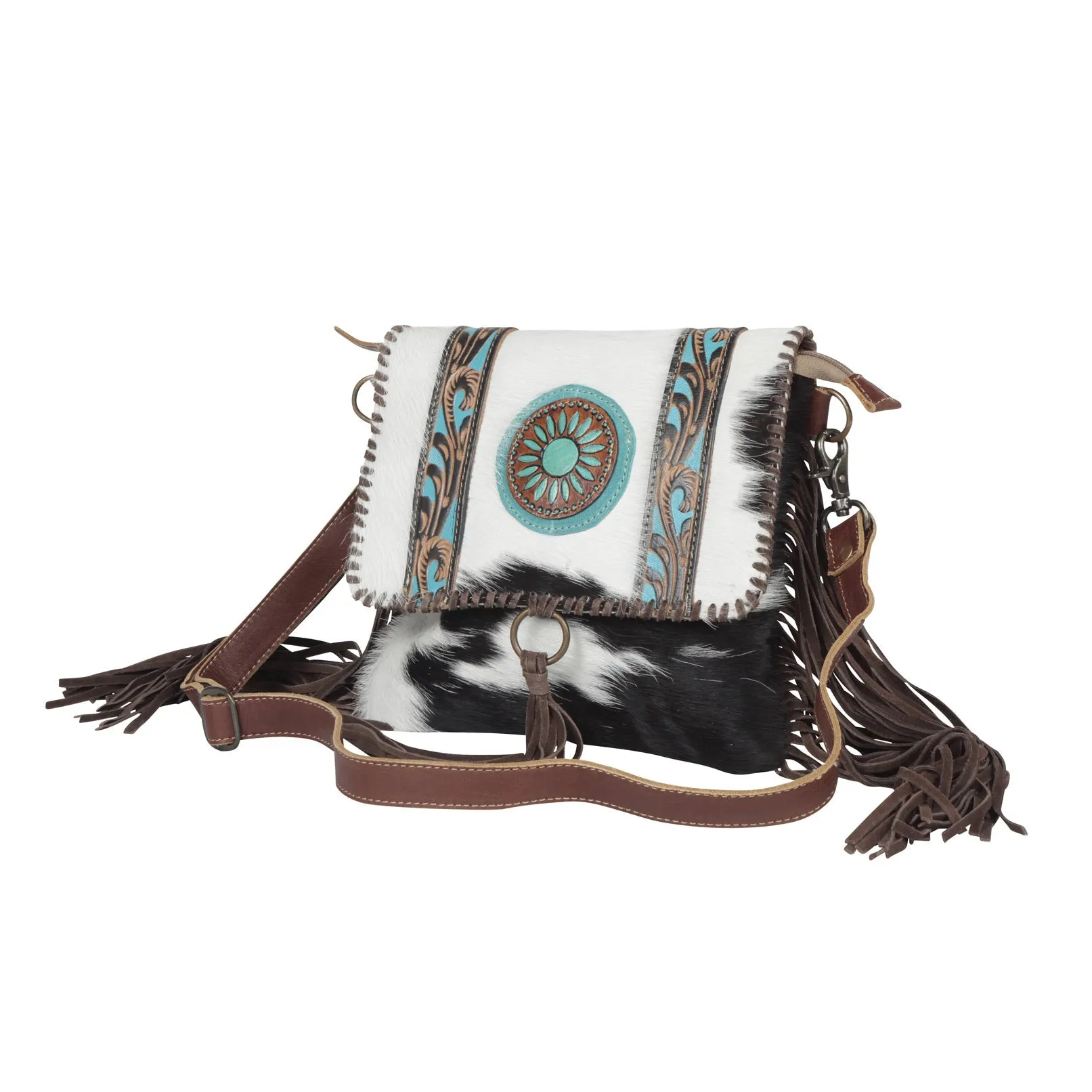 Dreamcatcher Hand-Tooled Bag sold by Myra Bag product image thumbnail 2