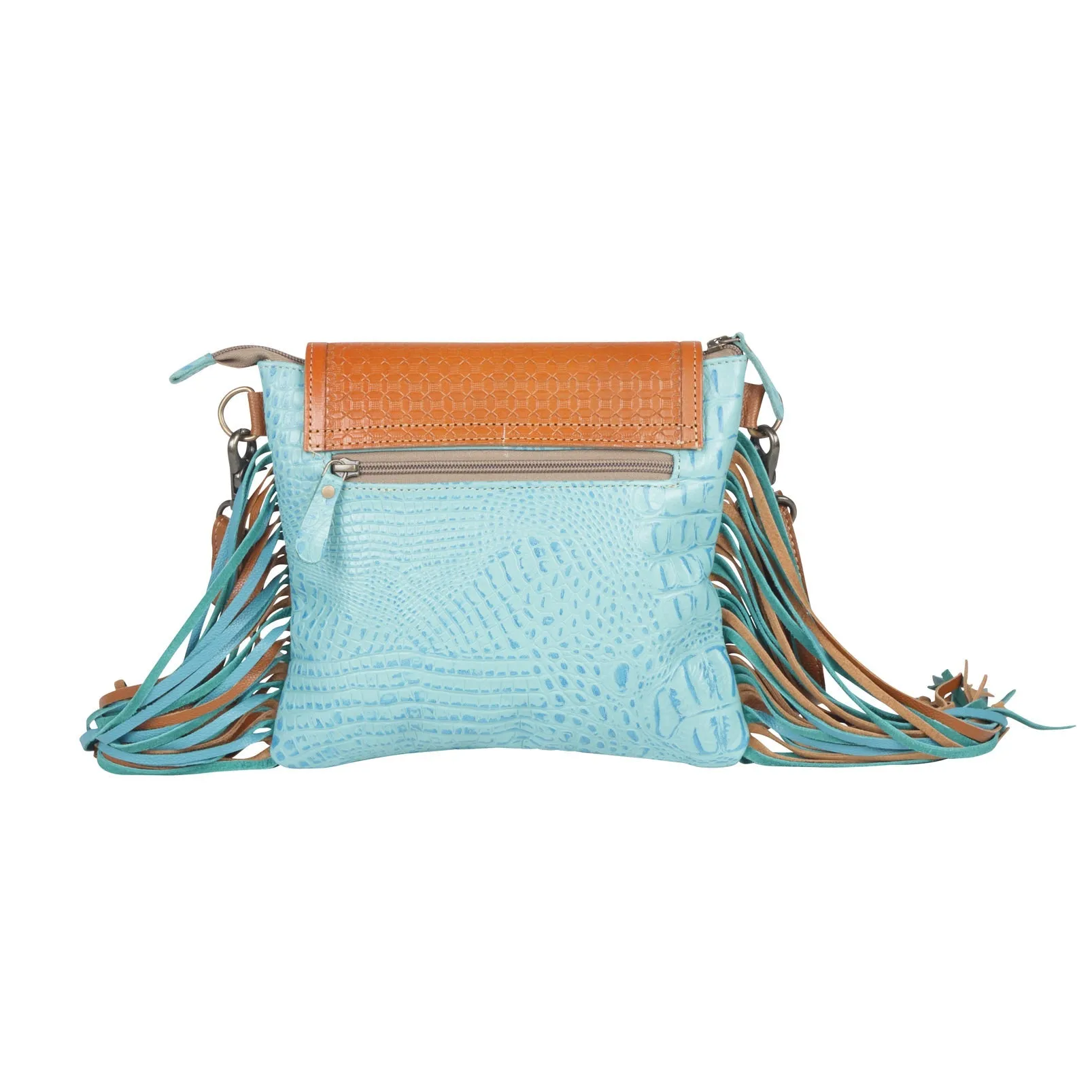 Blue Wings Hand-Tooled Bag sold by Myra Bag product image thumbnail 3