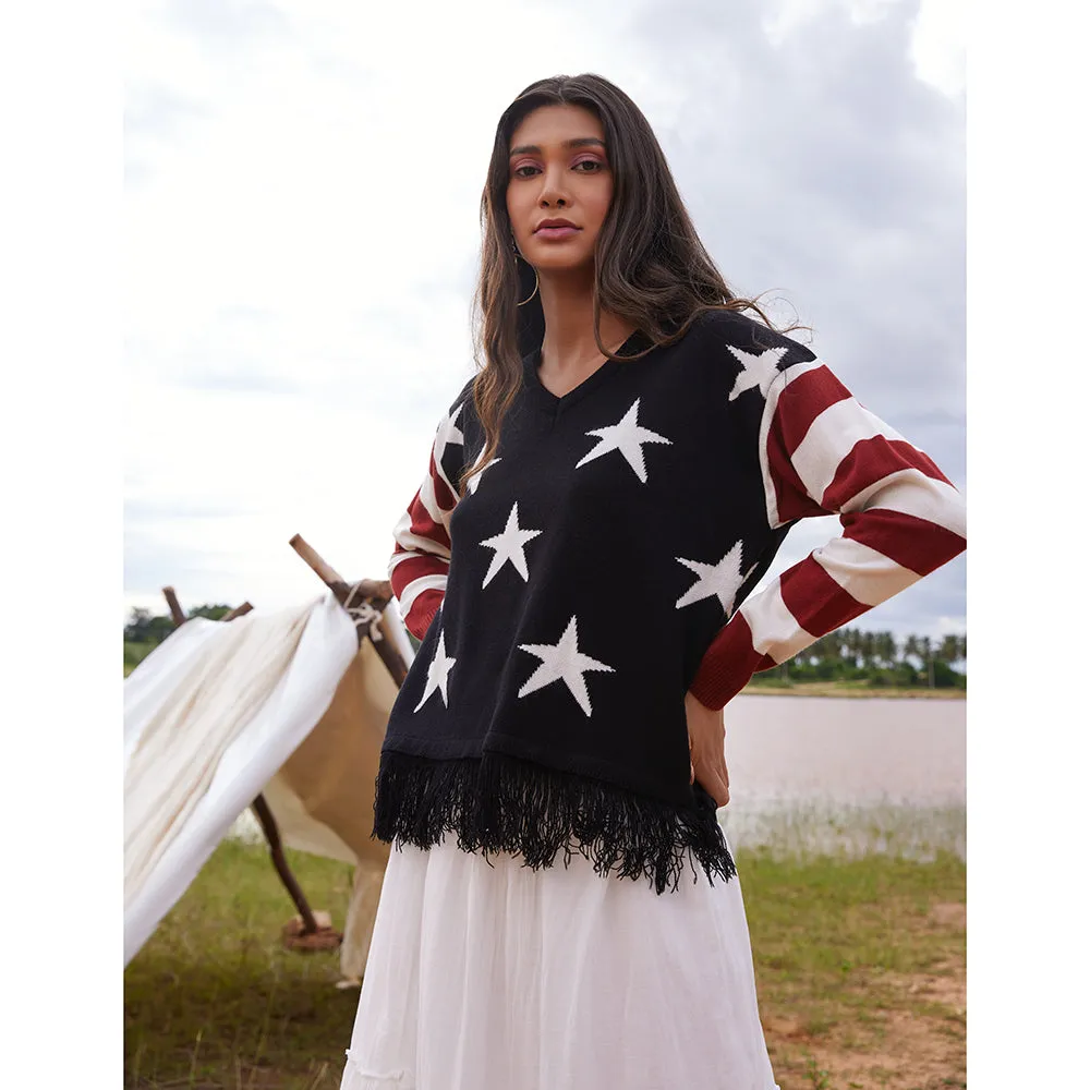 Wintech Fringe Sweater sold by Myra Bag product image thumbnail 4