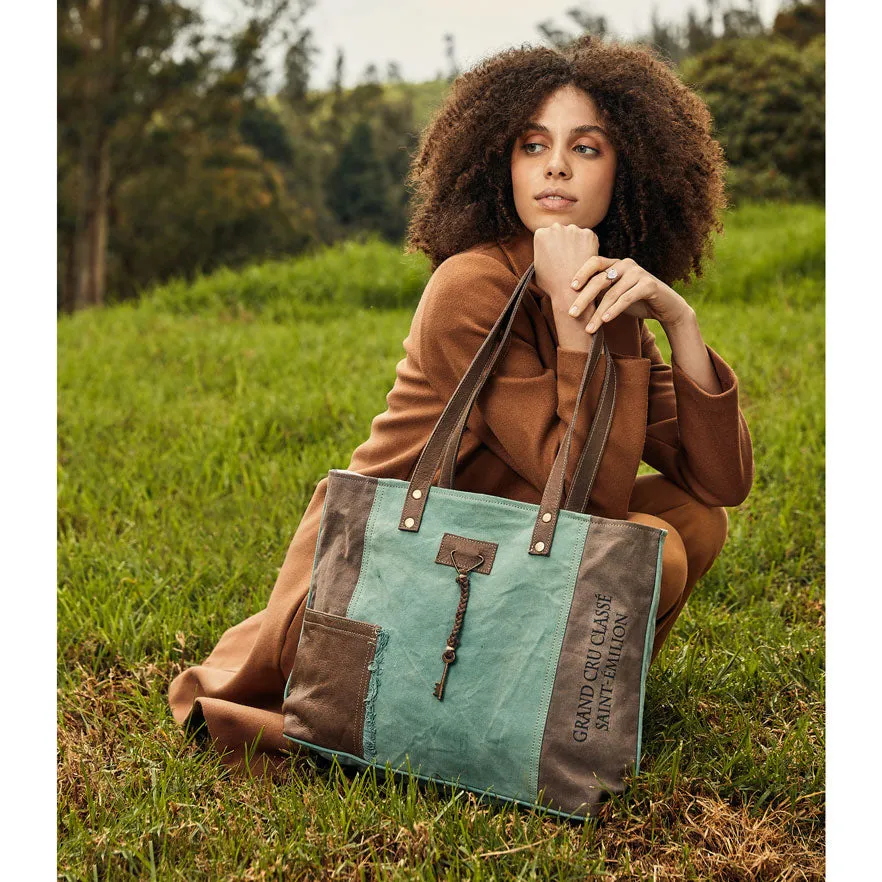 Caribbean Current Tote Bag. sold by Myra Bag product image thumbnail 5