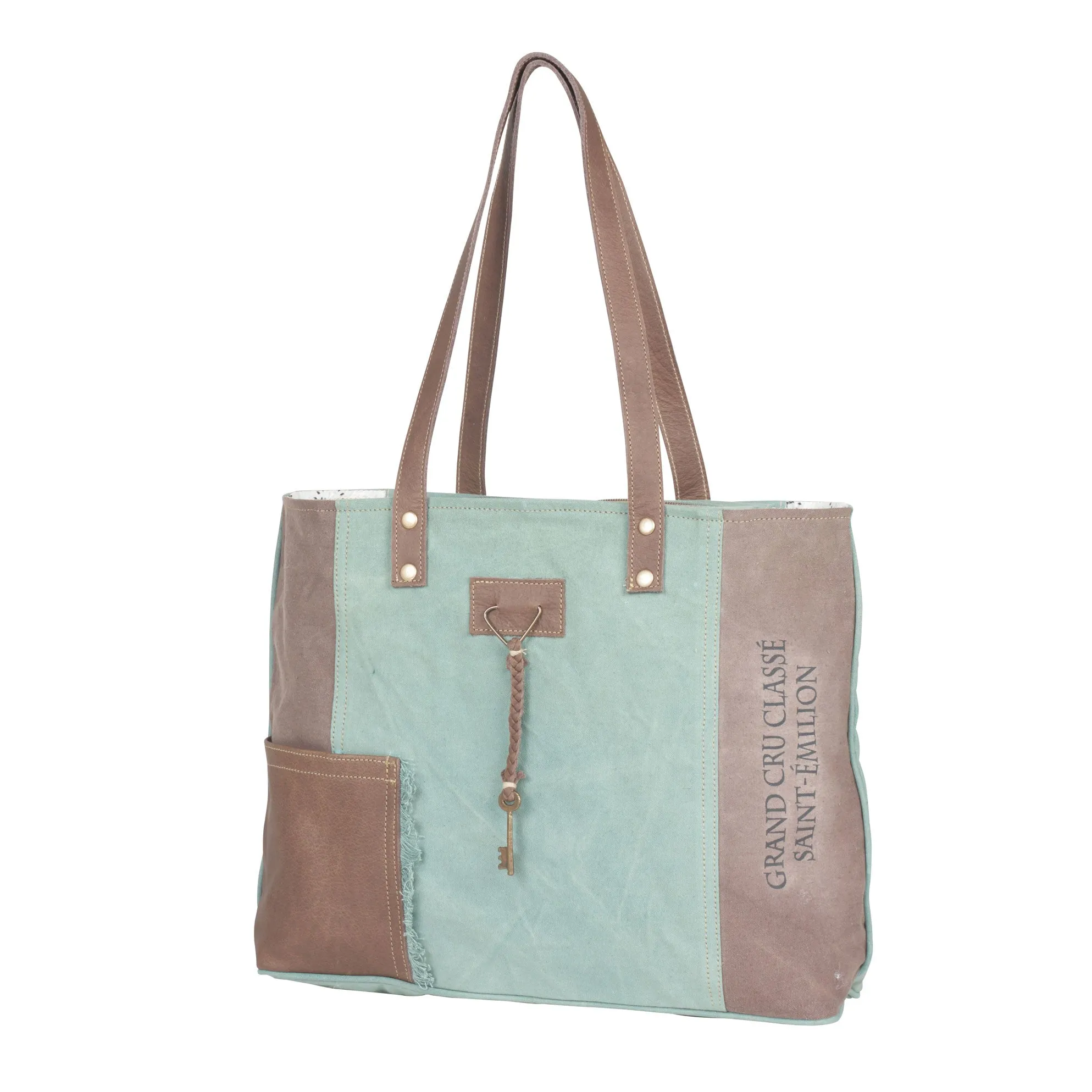 Caribbean Current Tote Bag. sold by Myra Bag product image thumbnail 2