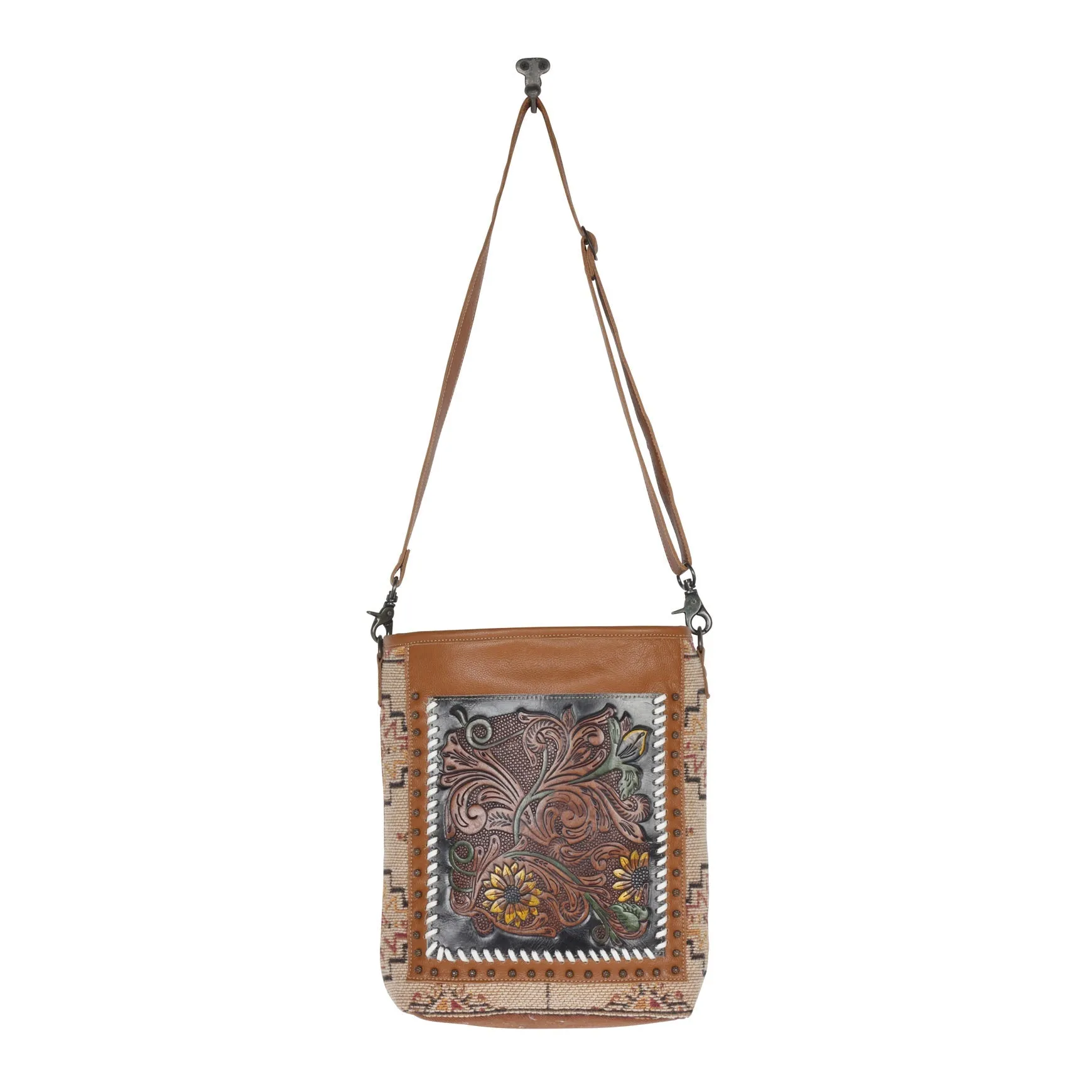 Floral Embers Hand-Tooled Bag sold by Myra Bag product image thumbnail 4