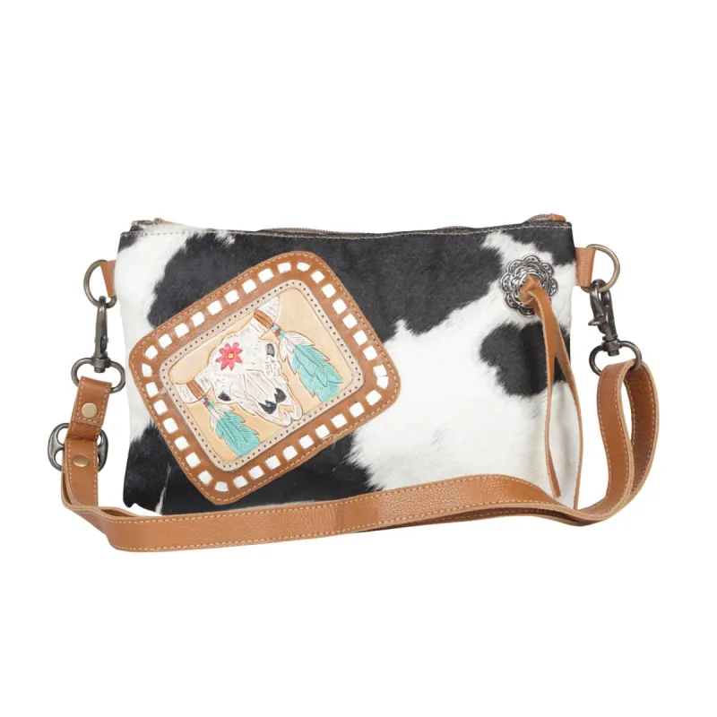 Sublime Hand-Tooled Bag made by Myra Bag