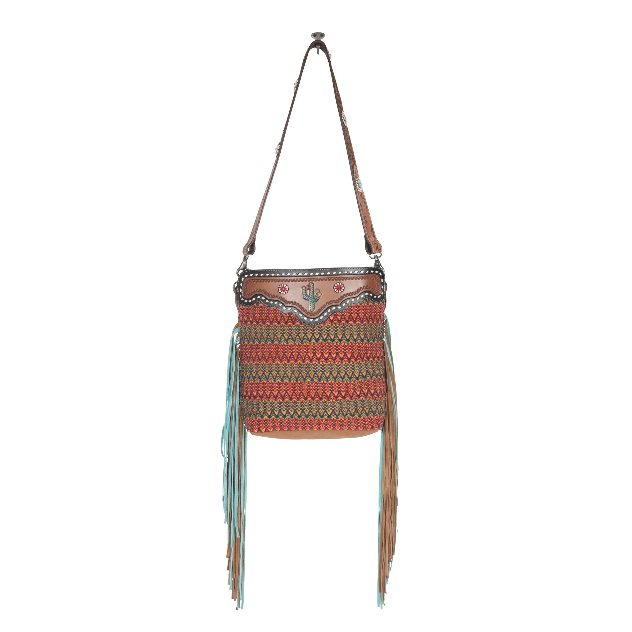 Accenting Hues Hand-Tooled Bag sold by Myra Bag product image thumbnail 5
