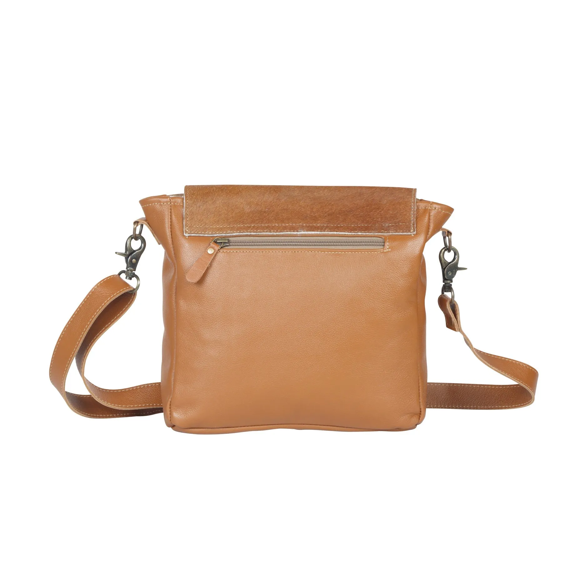 Vintage Hues Leather & Hairon Bag sold by Myra Bag product image thumbnail 3