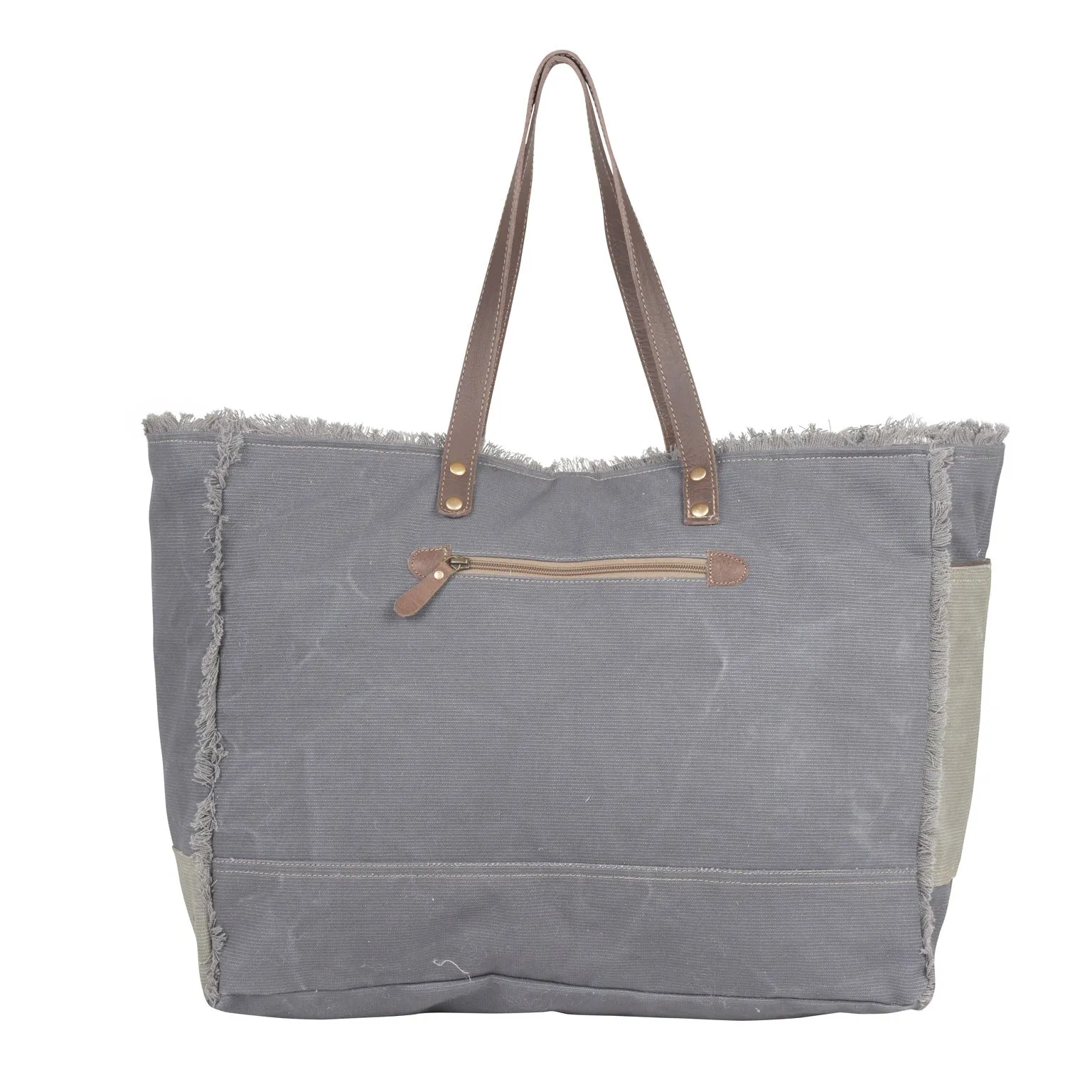 Cafe au lait Weekender Bag sold by Myra Bag product image thumbnail 3