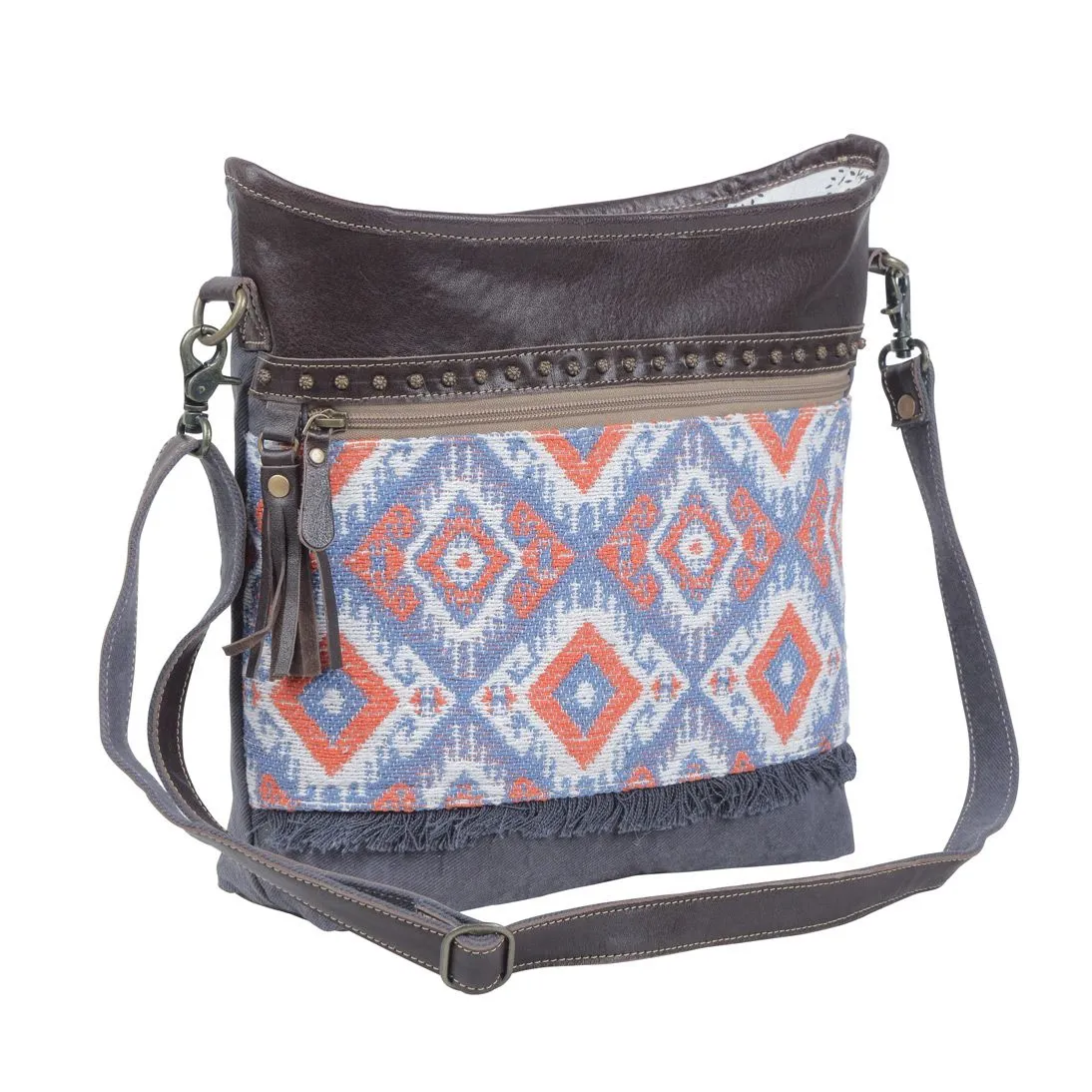 Taupe brown Shoulder Bag sold by Myra Bag product image thumbnail 2