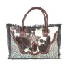 Articulate Canvas & Hairon Bag sold by Myra Bag