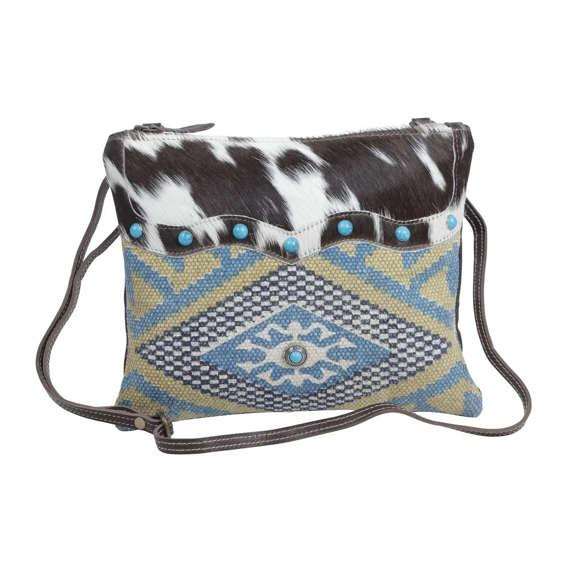 Tufts pattern Small & Crossbody bag sold by Myra Bag