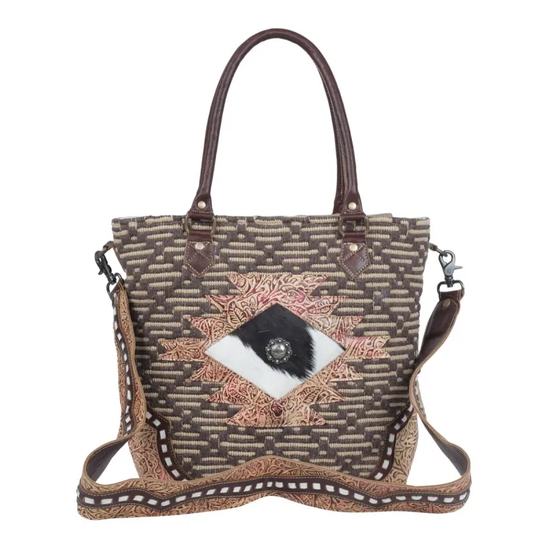 Evil Eye Tote Bag sold by Myra Bag