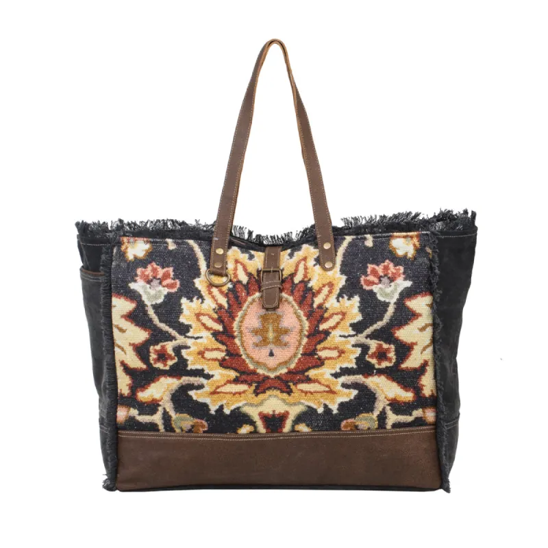 BLACK FERN WEEKENDER BAG sold by Myra Bag