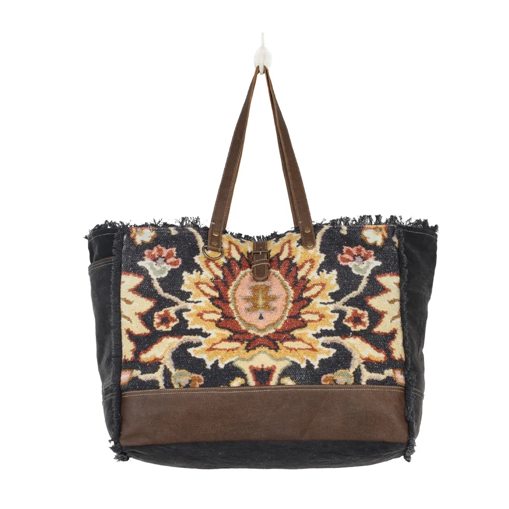 BLACK FERN WEEKENDER BAG sold by Myra Bag product image thumbnail 3