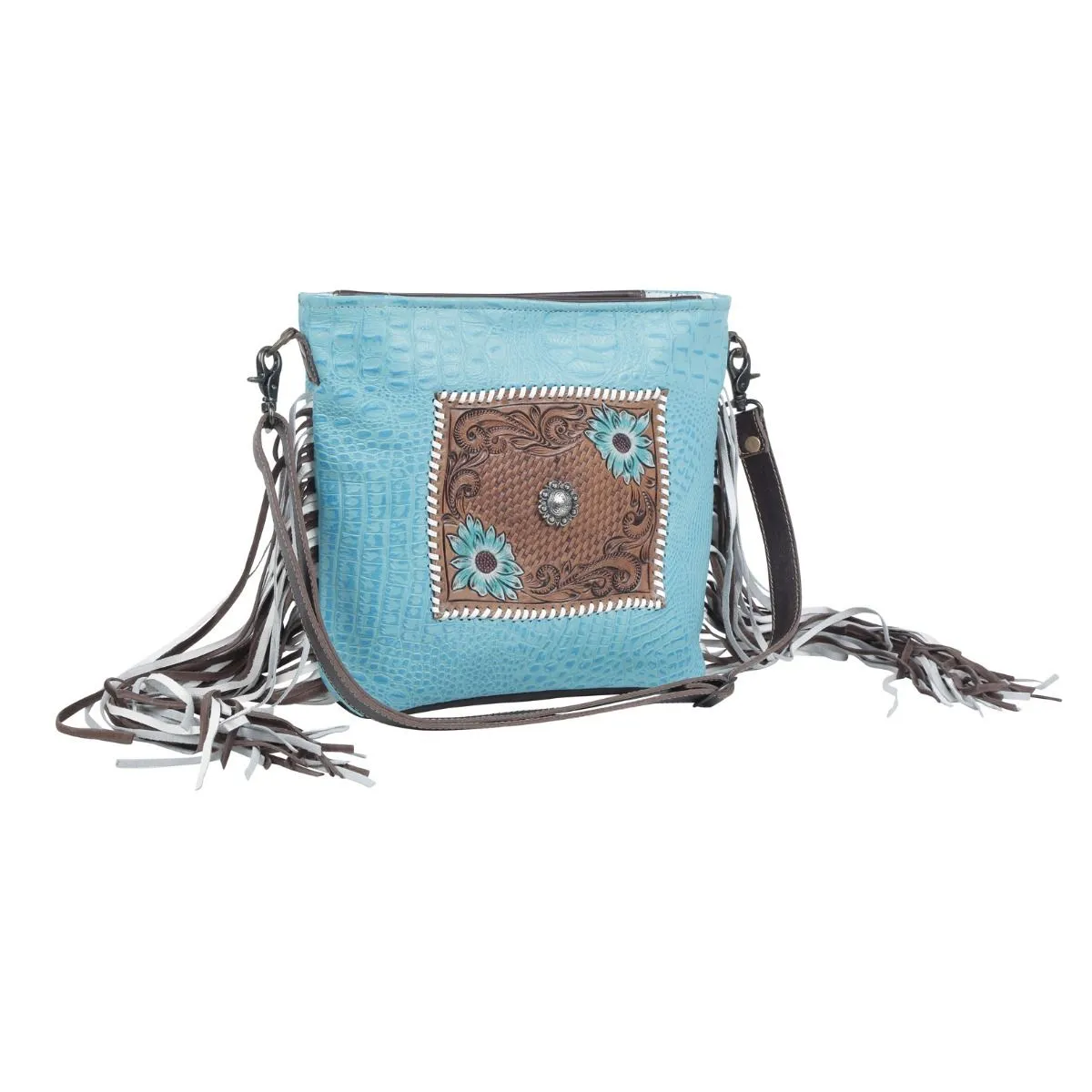 Firmament Hand-Tooled Bag sold by Myra Bag product image thumbnail 2