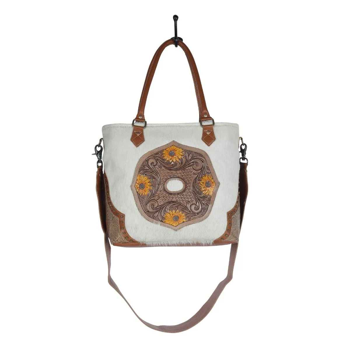 Burnished play Hand-Tooled Bag sold by Myra Bag product image thumbnail 3