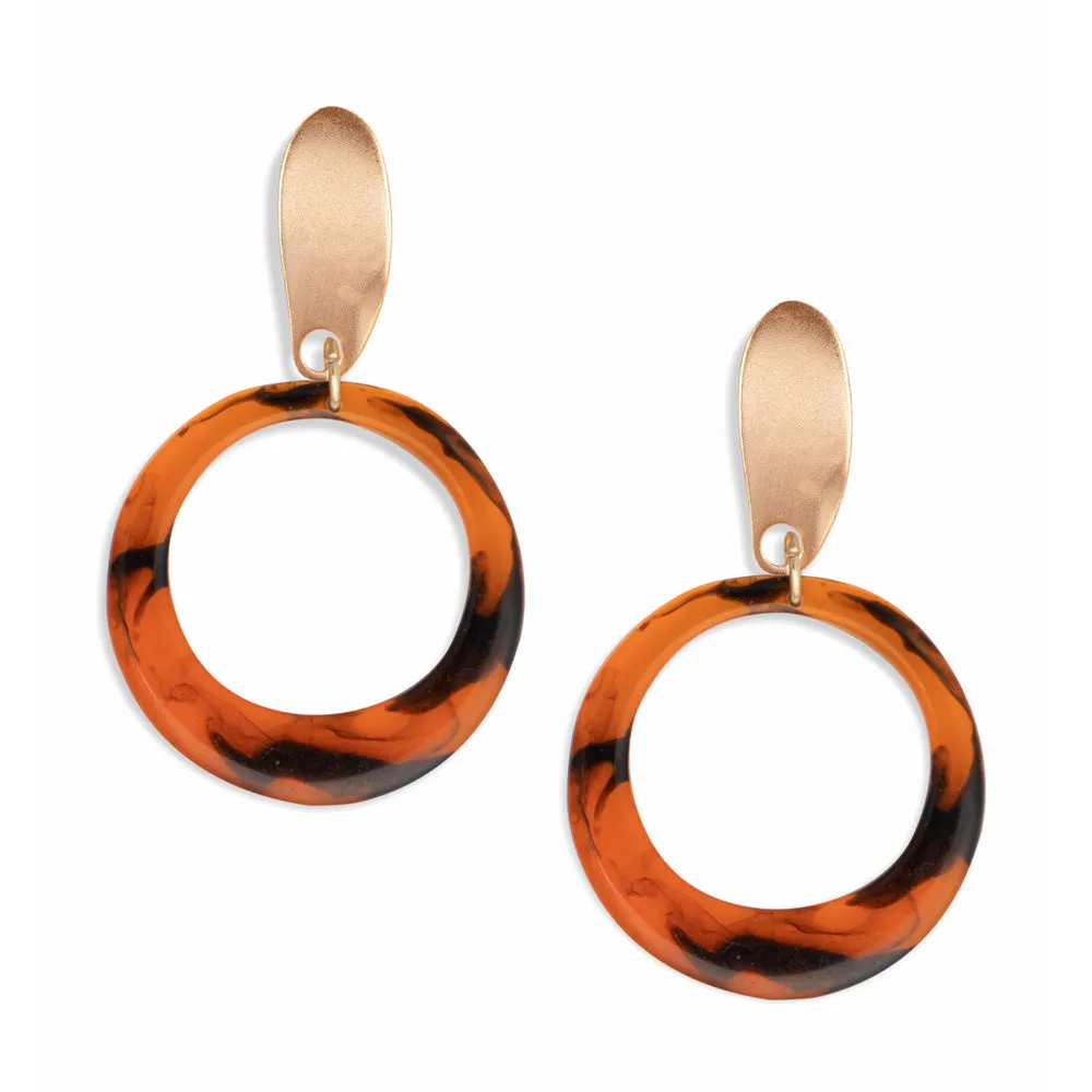 Oval-o-fire Earring sold by Myra Bag