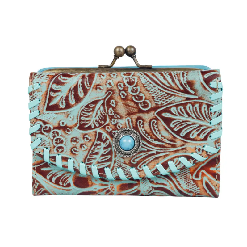 Dried petals  Wallet sold by Myra Bag
