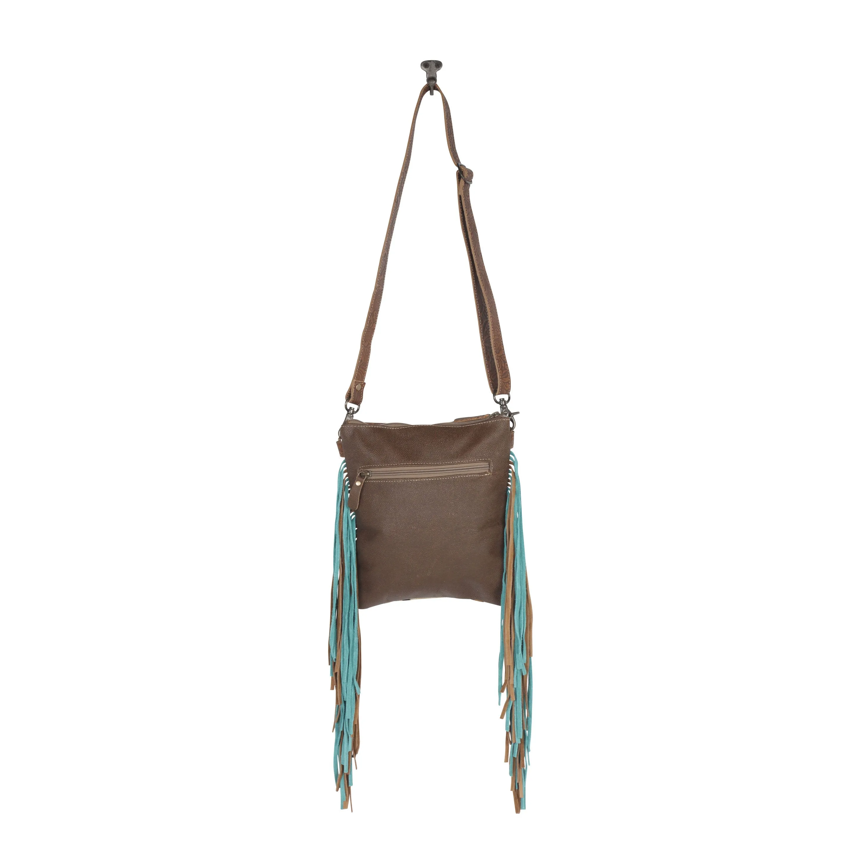 Earth prints Leather & Hairon Bag sold by Myra Bag product image thumbnail 5