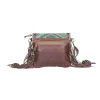 Wild West Boho Leather & Hairon Bag sold by Myra Bag