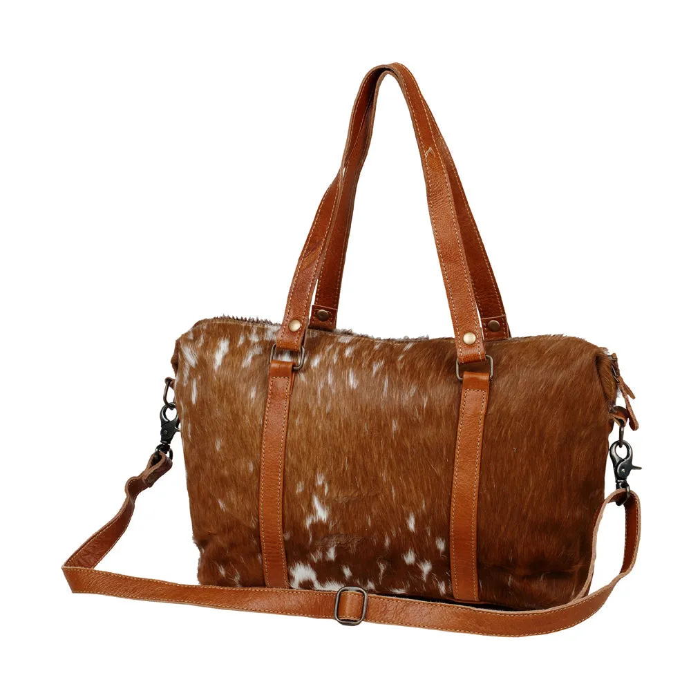 LEATHER LUST MINI DUFFLE BAG sold by Myra Bag product image thumbnail 2