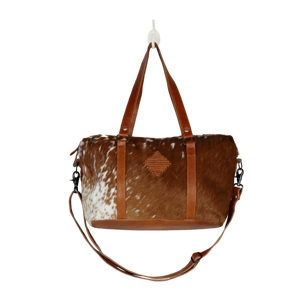 LEATHER LUST MINI DUFFLE BAG sold by Myra Bag product image thumbnail 3