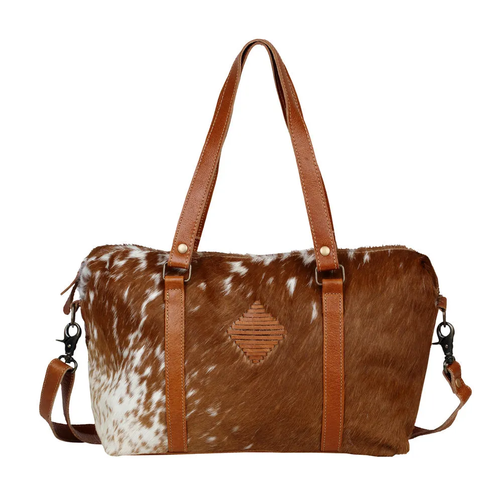 LEATHER LUST MINI DUFFLE BAG sold by Myra Bag