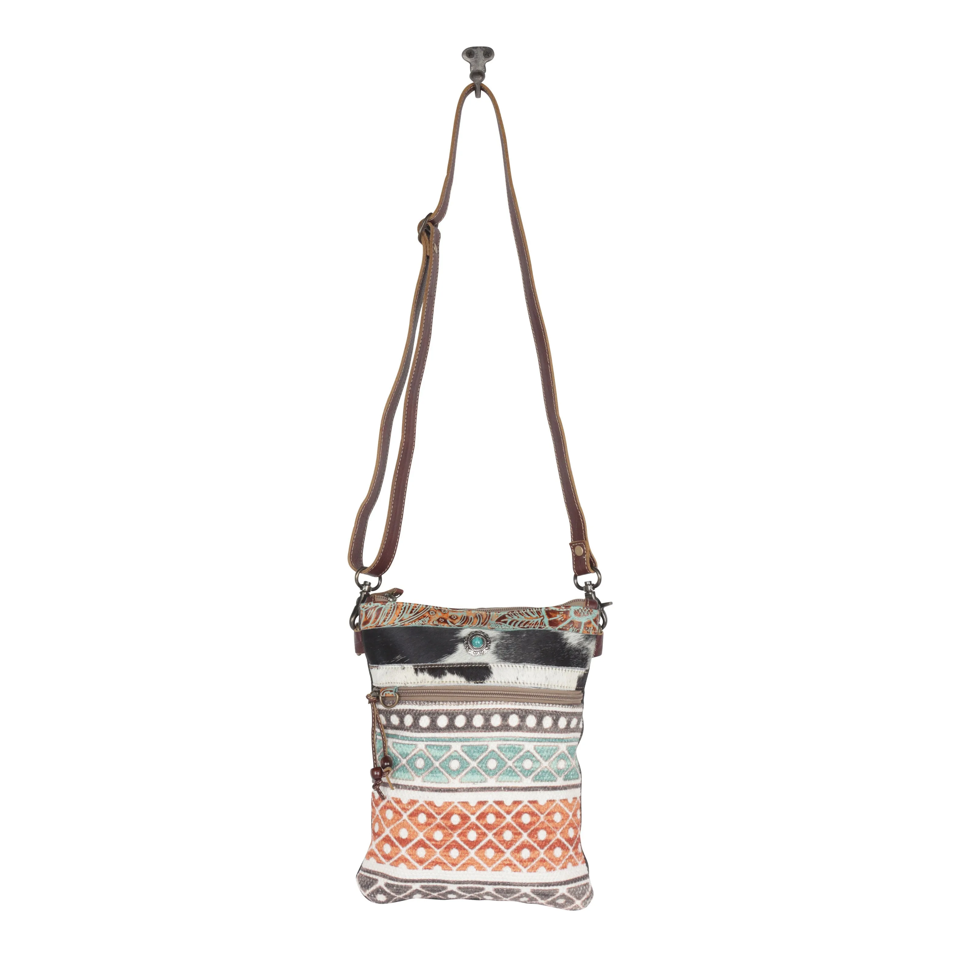 Funky chrome Prints Small & Crossbody Bag sold by Myra Bag product image thumbnail 4
