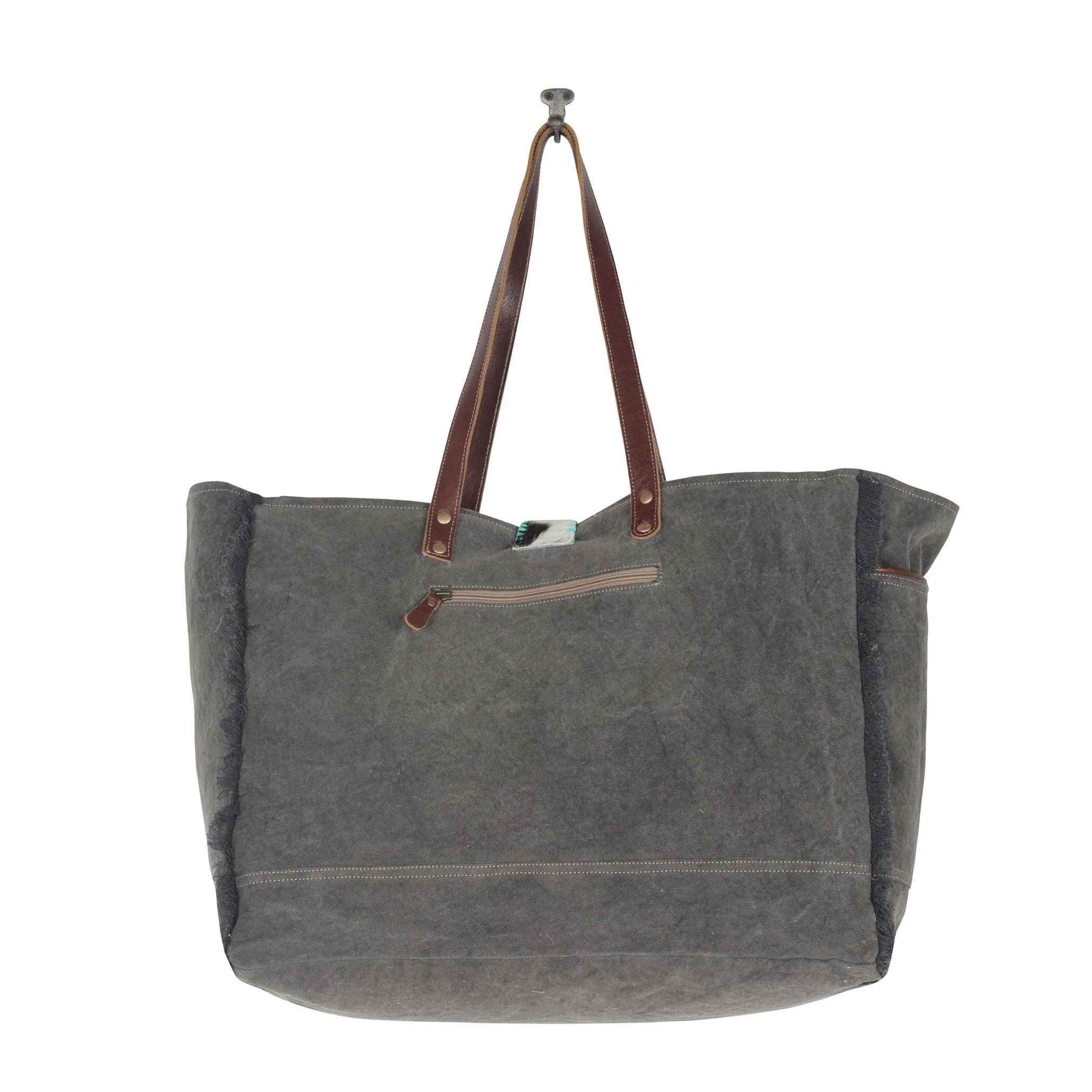 Earthly tones Weekender Bag sold by Myra Bag product image thumbnail 5