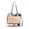 Fading Vermillion Tote Bag sold by Myra Bag