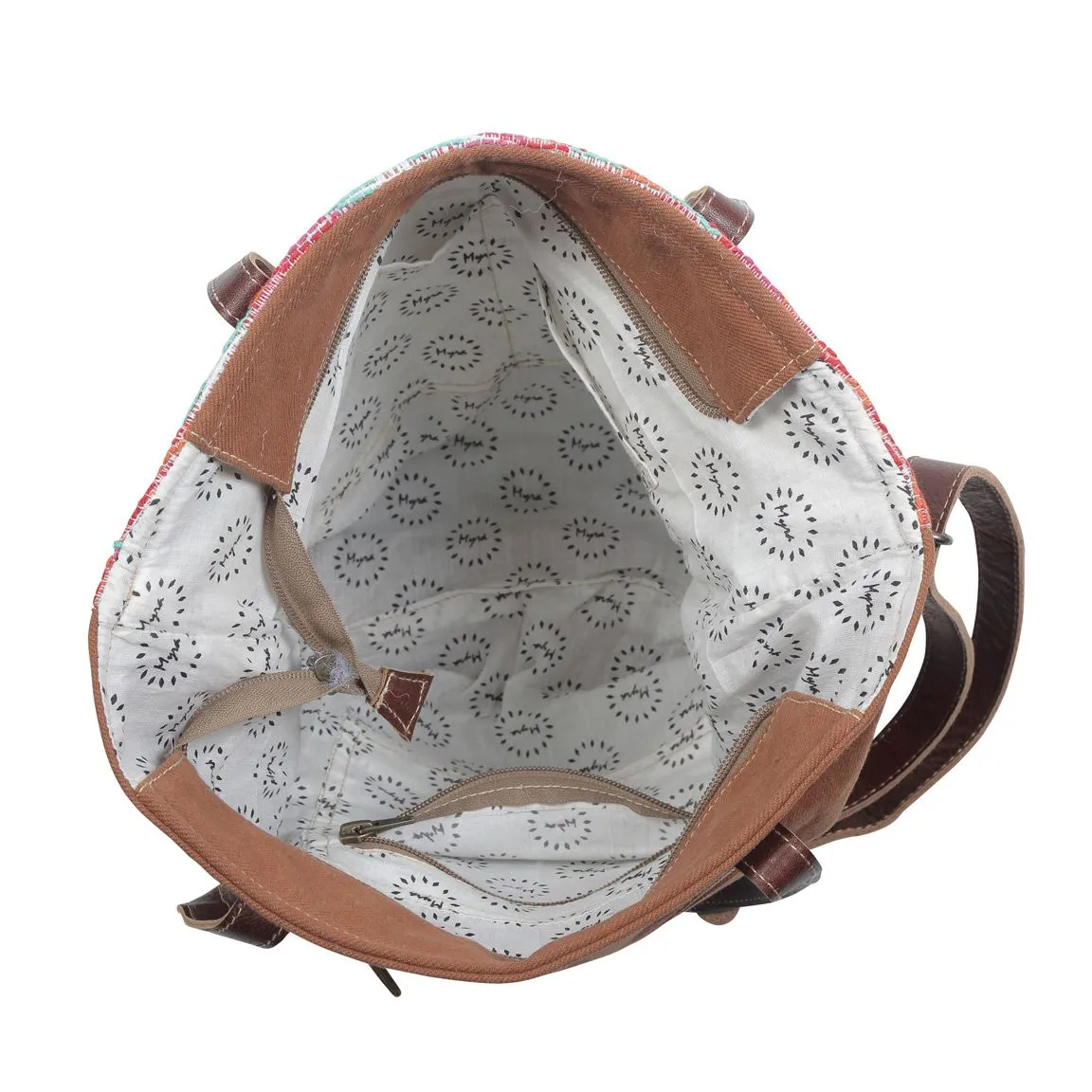 Pink Charm Tote Bag sold by Myra Bag product image thumbnail 4