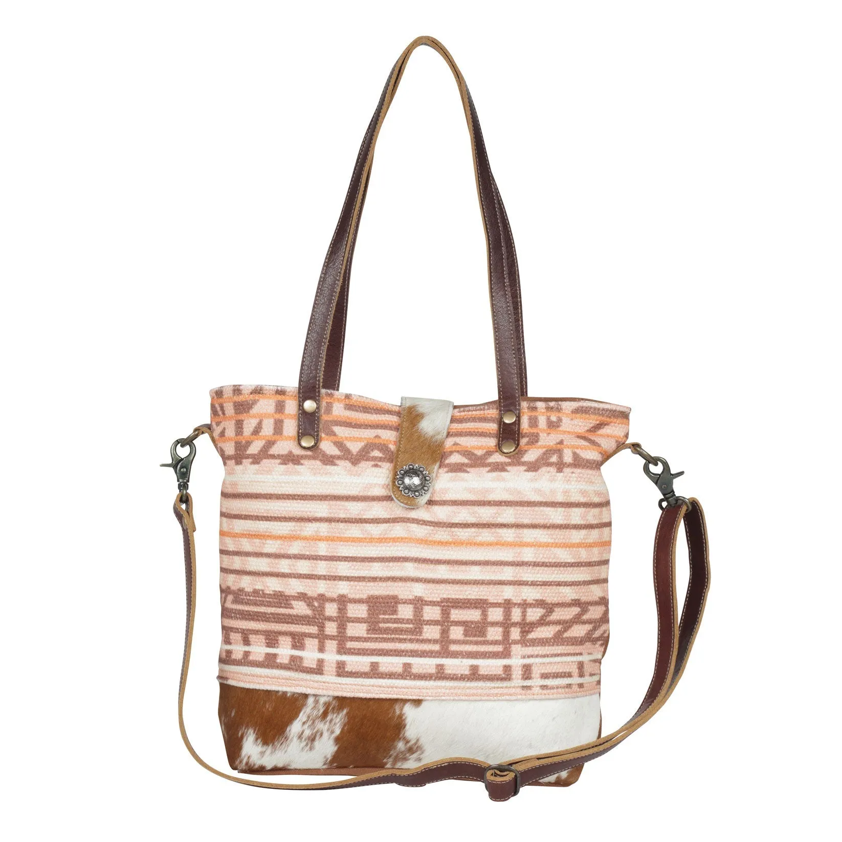 Tea Rose Tote Bag sold by Myra Bag