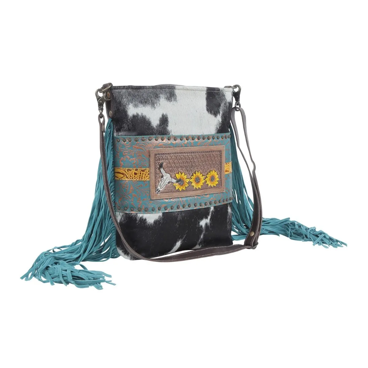 Cyber Line Hand-Tooled Bag sold by Myra Bag product image thumbnail 2