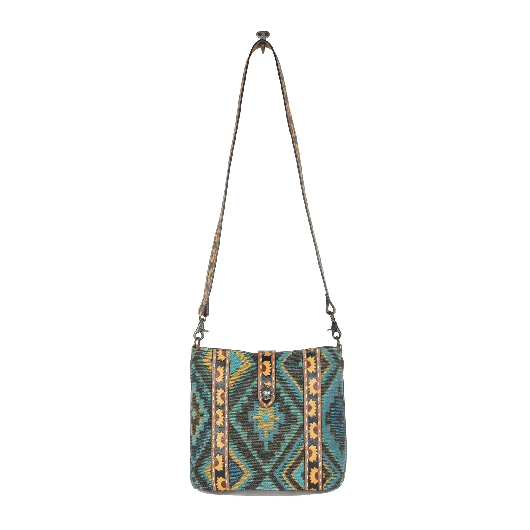 Forest Mist Hand-Tooled Bag sold by Myra Bag product image thumbnail 4