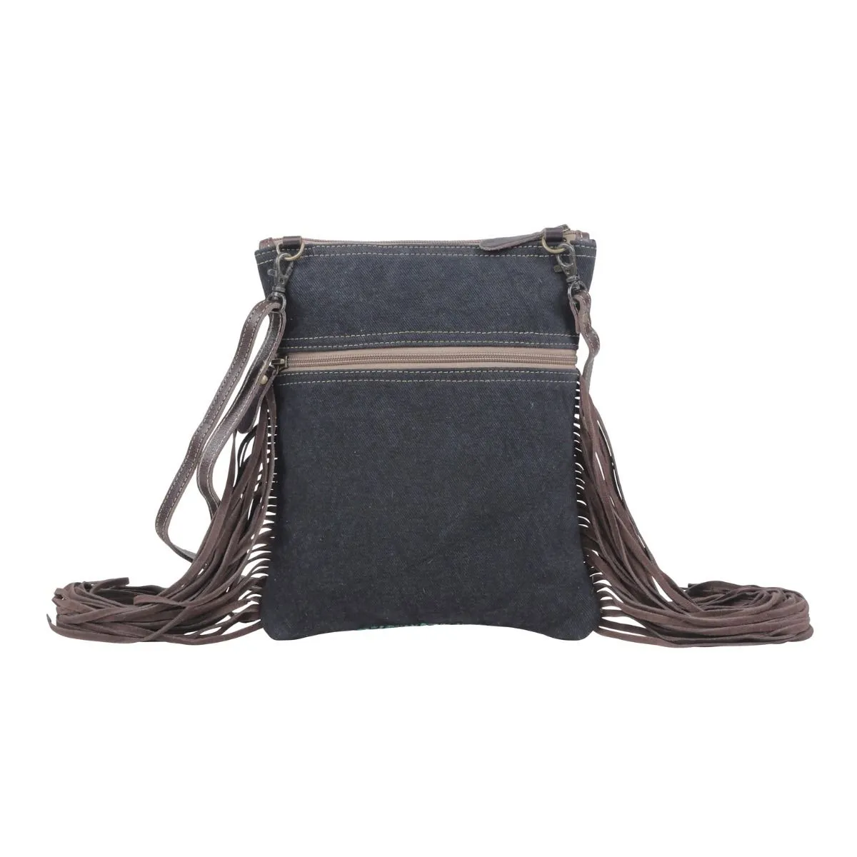 Flaneur Canvas & Hairon Bag sold by Myra Bag product image thumbnail 3