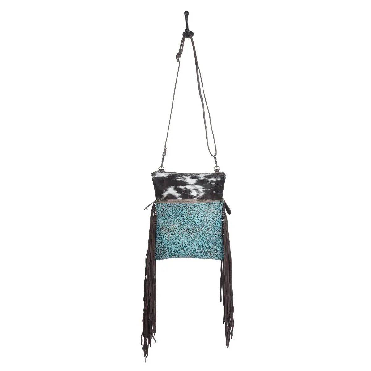 Flaneur Canvas & Hairon Bag sold by Myra Bag product image thumbnail 4