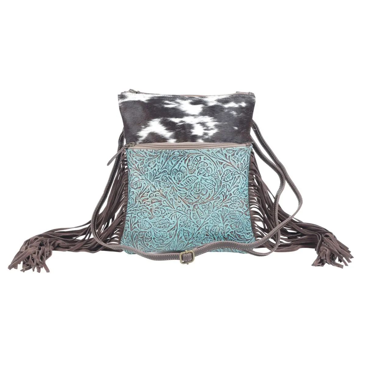 Flaneur Canvas & Hairon Bag sold by Myra Bag