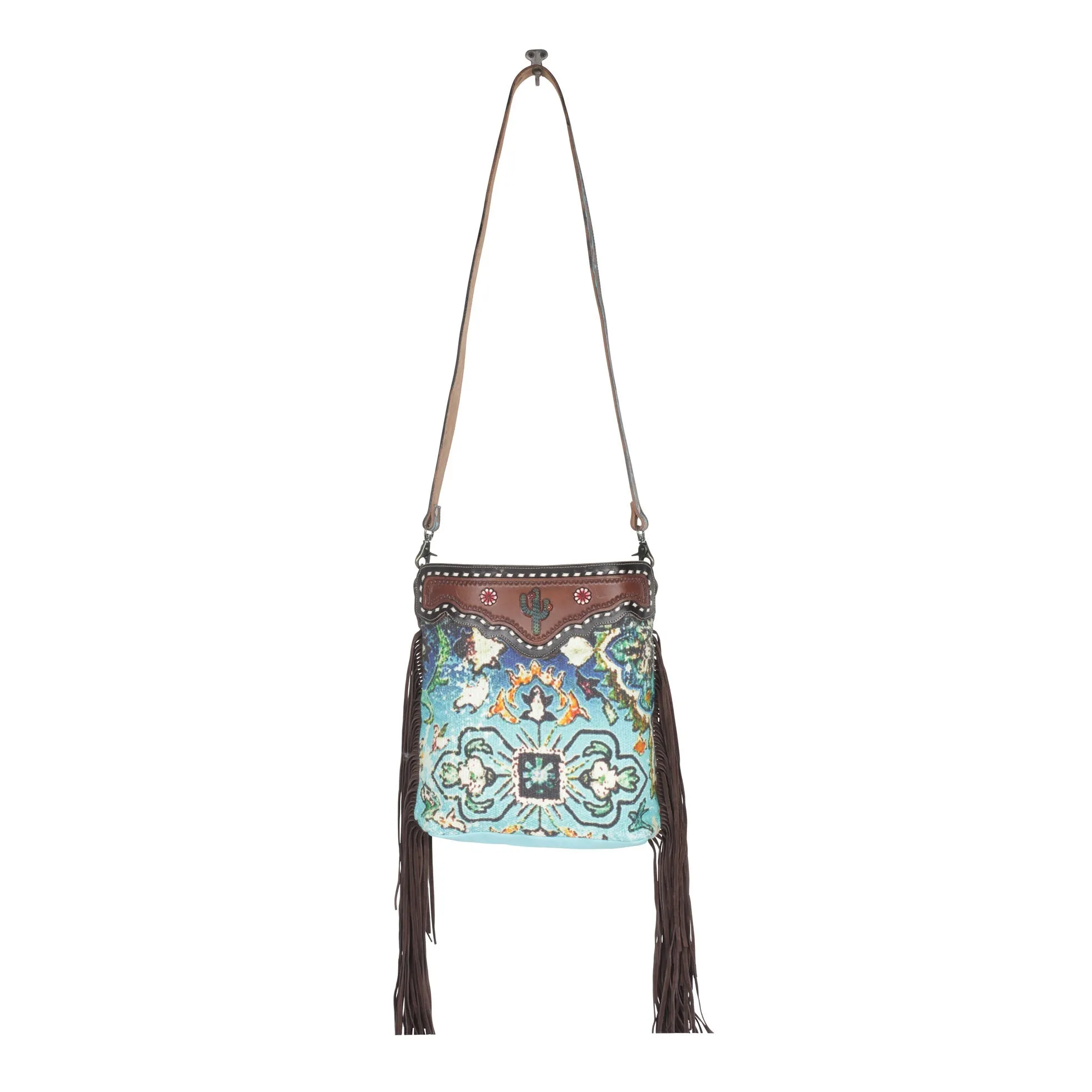 Idealistic Hand-Tooled Bag sold by Myra Bag product image thumbnail 4