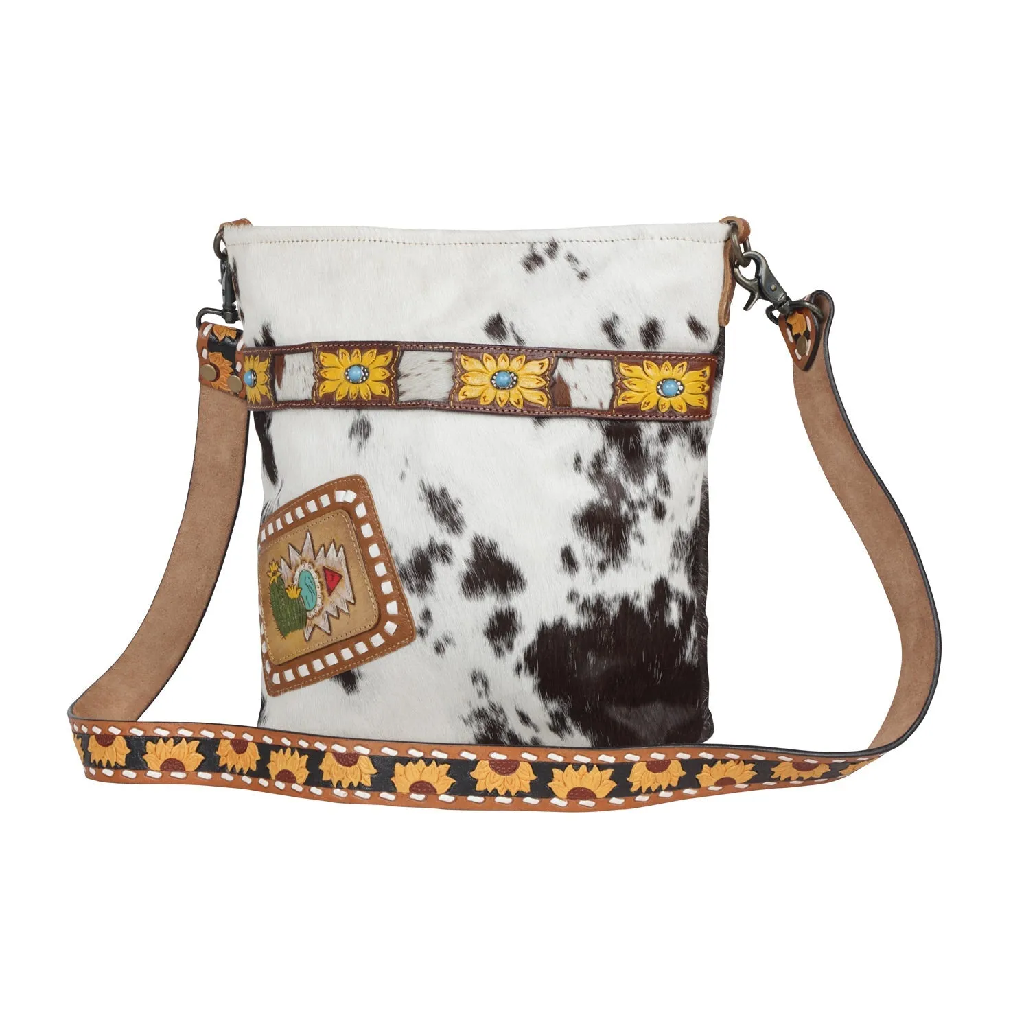 Wayfarer Hand-Tooled Bag sold by Myra Bag product image thumbnail 2